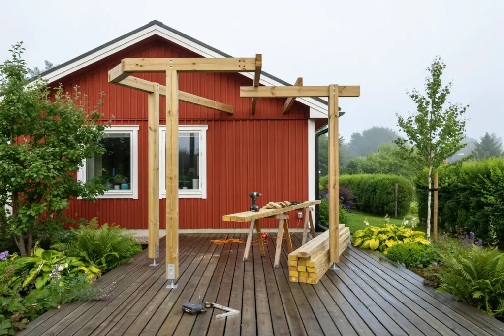 juni r b sta tiden att bygga pergola smart planering materialval och kostnad f r en h llbar uteplats