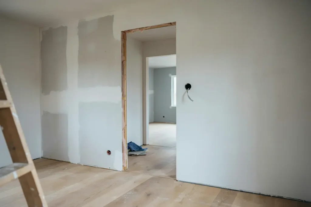 rivning av innerv ggar och h ltagning f r ventilation i rydsg rd skurup