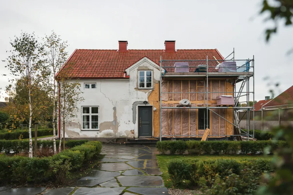 fasadbyte eller renovera putsfasad s v ljer du r tt l sning f r ett snyggare och mer h llbart hus
