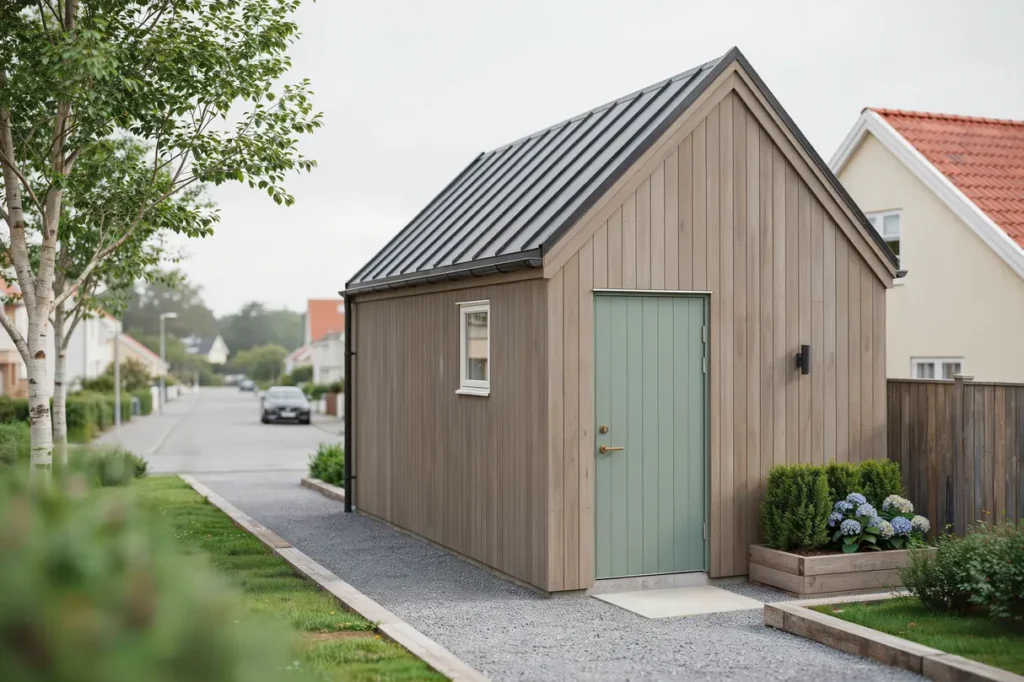 ombyggnation av garage till isolerat g strum i abbek s