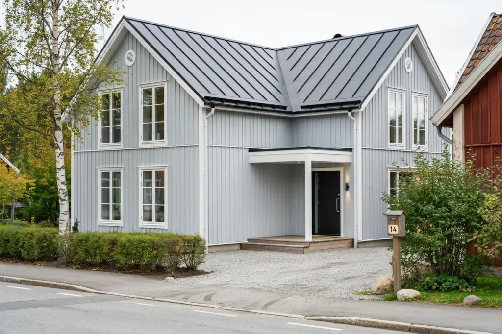 tillbyggnad av entr och nytt yttertak i rydsg rd